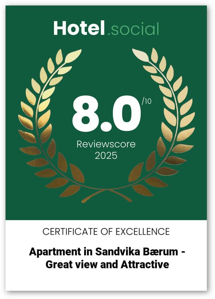 Jeci Apartment Sandvika Baerum - Great View And Attractive Sandvika (Baerum) Exterior foto